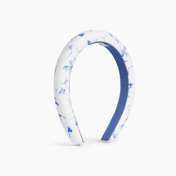 Hill House Accessories New Hill House Home Alice Headband In Blue Botanical Poshmark
